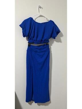 Free People Tovah Cropped Top & Maxi Skirt 2 piece set - Womens size XS